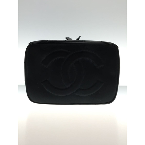 Chanel Matelasse Vanity Shoulder Bag Implant Black - Picture 5 of 7